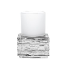 Brick Silver glass, silver