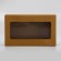 Packaging for products, craft with a window, 23 x 14 x 6 cm, 1.9 liters
