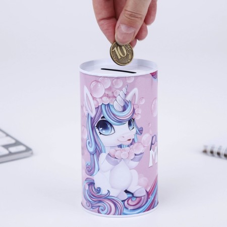 Piggy bank "On Pink Dream", 12 x 6.5 cm-2