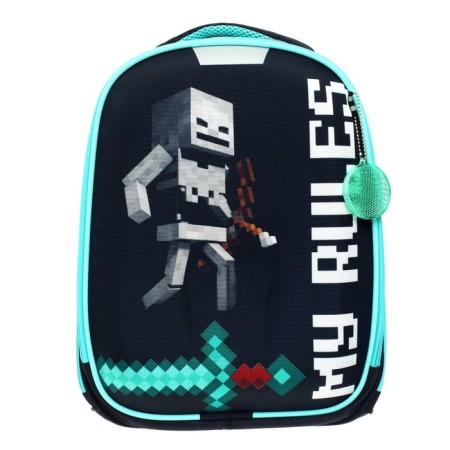 School backpack, 37 x 28 x 19 cm, Calligrata to "Robot"-8