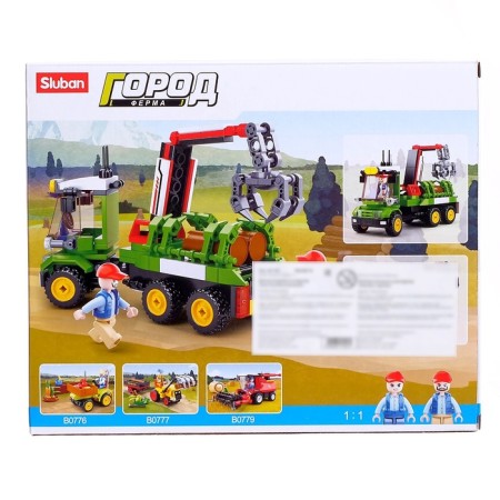 Designer city "Logoster machine", 209 parts-3