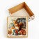 Retro team box, 17 x 17 x 7 cm, new year