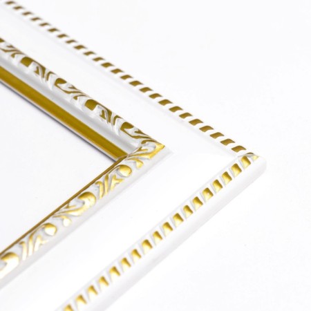 Photo frame plastic "Mira" 20x30 cm white (plastic screen)-2