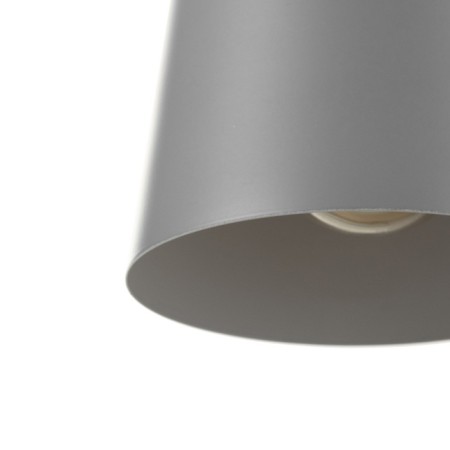 Bayerlux suspension lamp Bayerlux "cylinder" 1x40W E27 gray 13x13x16-96 cm-6