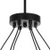 Chandelier 2719/6 E27 40W black and gold 54x54x40 cm Bayerlux