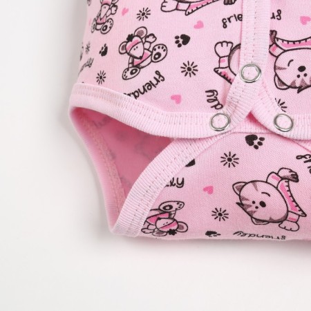 Body Children, pink color, height 62cm-3