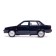 Metal machine LADA -21099, retro - Model "Satellite", doors, trunk, inertia, 12 cm, black are opened