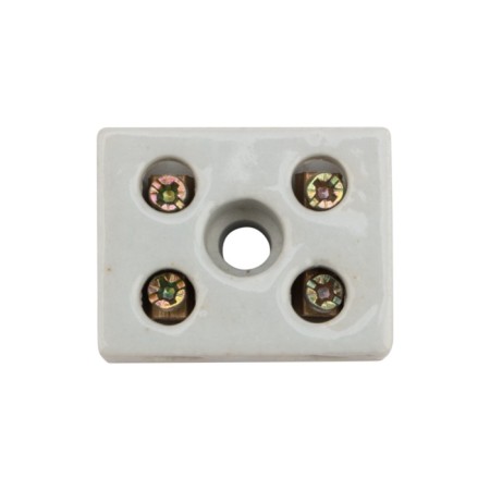 Clement ceramic screw kV 12 mm² 2 pairs of contacts with a fixing opening (50 pcs./Union) Rexant-2