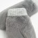 Mittens female, the color is light gray, size 18
