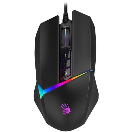 Mouse A4Tech Bloody W60 Max Black Optical (10,000dpi) USB (10BUT)