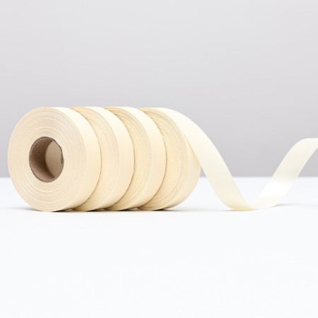 Polypropylene tape "Matte" for decor and gifts, dairy, 2 cm x 50 m-1