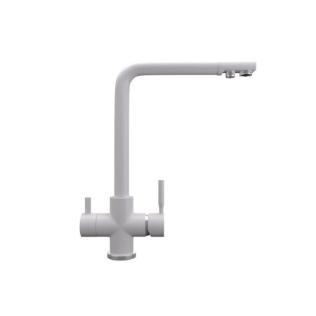 Mixer for the kitchen Ulgran Quartz UQ-016, with a crane for drinking water, color 04 platinum