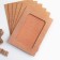 Girland for photos with clothespins "Kraft", 6 pcs.