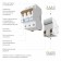 Aircraft switch 3P 20 A C 6 KA W903P206