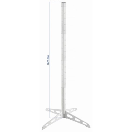 Stand for balls, collapsible, plastic, 1.67 m, white, 1 pc.-2