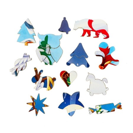 New Year's puzzle Figure "New Year's fairy tale"-4