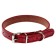 Collar "Infinity" 45 x 2 cm, Osh 31-40, artificial leather, red