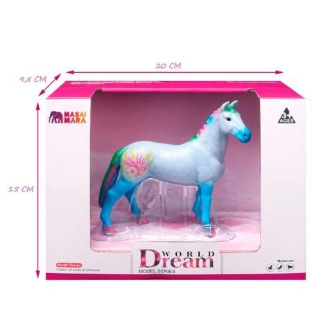 Figure "World of Fantasy: Fairytale Blue Horse"-4