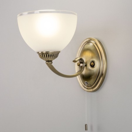 Sconces Citilux "Francesca" CL417313, 15x20 cm, 1x75W, E27, brown color-8