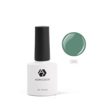Color gel polish Adricoco, No. 086 cold hacks, 8 ml