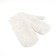 Women's mittens minaku is plain with rhinestones, 23 cm, color-gray-gray