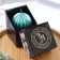 Figure candle "Ball facet", 6.5x6.5 cm, tiffany, in the box