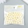 Plastic beads "Snow White" gloss set 25 grams d = 1 cm