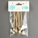 Wooden skewers "Crown", 11 cm, set of 12 pcs.