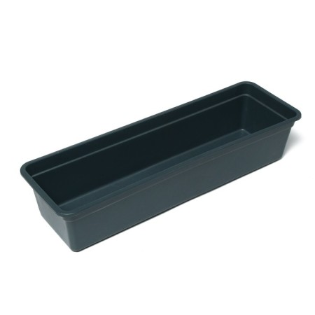 Box for seedlings, 50 × 15 × 10 cm, 5 l, black, "crop-5"