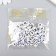 Beads for creativity plastic "White circles with English letters" Set 15 grams 0.6x1x1 cm 547302