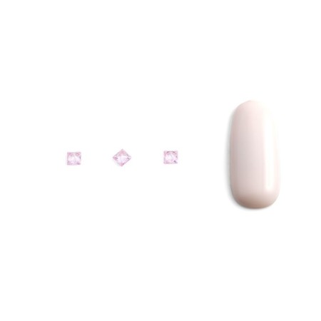 Crystals for volumetric inlay Pole "Princess", No. 1, Pink, 10 pcs