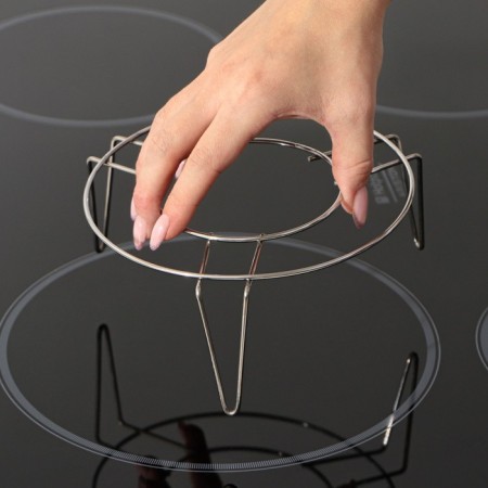 Stainless steel stand for a water bath, d = 16 cm-8