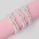 Bracelet-spring children's "chosen" hearts in a cube, color mix