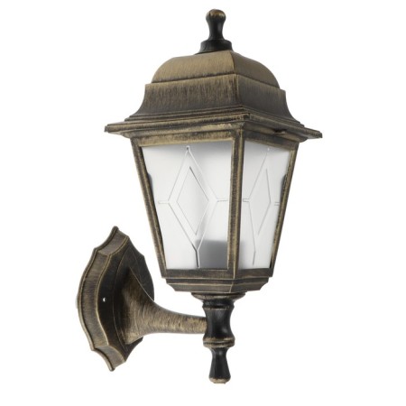 Street architectural patch lamp Uniel Uul-a01s, 60 watts, E27, IP44, bronze