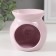 Aroma lamp ceramics "Love is in the Air" Lilac 7.2x7.2x7.8 cm