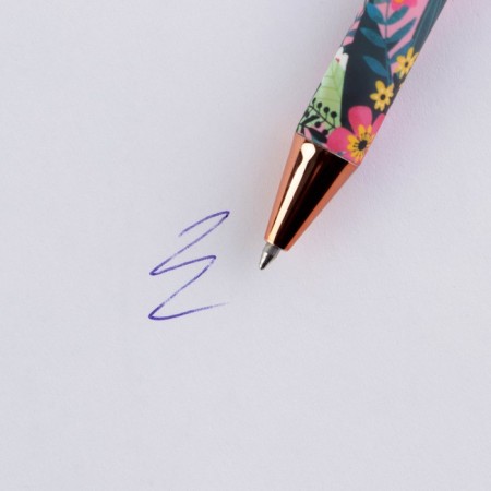 Set of "beloved teacher", notebook 125 sheets and plastic pen, blue paste 0.7 mm-4