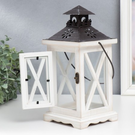 Summary of the tree on 1 candle "Lantern with shutters" Bezh 28x12.5x12.5 cm-2