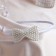 Hair rim "Blanche" Bant, 0.5 cm, white