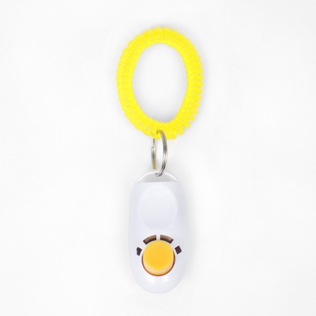 Clider for training dogs with bracelet on hand, white-2