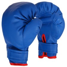 Boxing pitch puffs, blue color