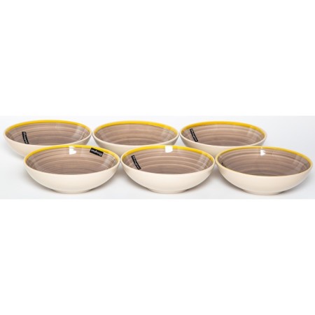 A set of deep plates of Elrington “Airgraph. Noon ", 18 cm, 540 ml, 6 pcs-2