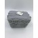 A set of napkins "Aglaya", size 30x30 cm - 6 pcs, color gray