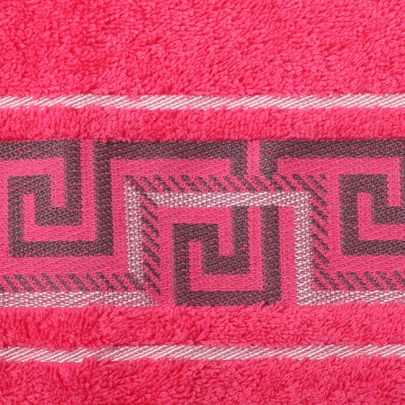Terry towel Tavropos 70x130cm, pink color, 460g/m, cotton-2