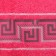 Terry towel Tavropos 70x130cm, pink color, 460g/m, cotton