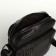 Male bag, Fidelio Largo, genuine leather, black color