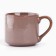 Ceramic "abstraction" mug, 320 ml, bronze color