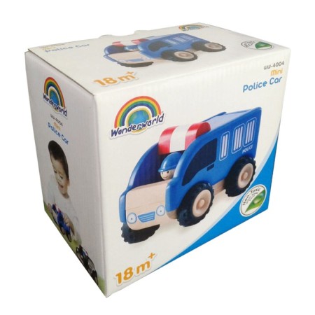 Wooden toy Miniworld "Police Machine"-3