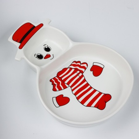 New Year. Menzhitsa "Snowman", 14 x 20 x 3 cm-1