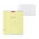 A notebook of 18 sheets in a Classic with a Linovka, a cover coated cardboard, an offset unit, whiteness is 100%, yellow