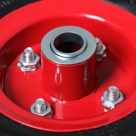 Pneumatic wheel 2.50-4, d = 210 mm, hub: diameter 20 mm, length 82 mm-2